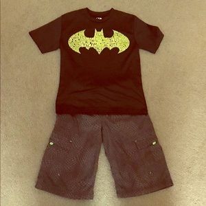 Boys 8/10 Batman outfit